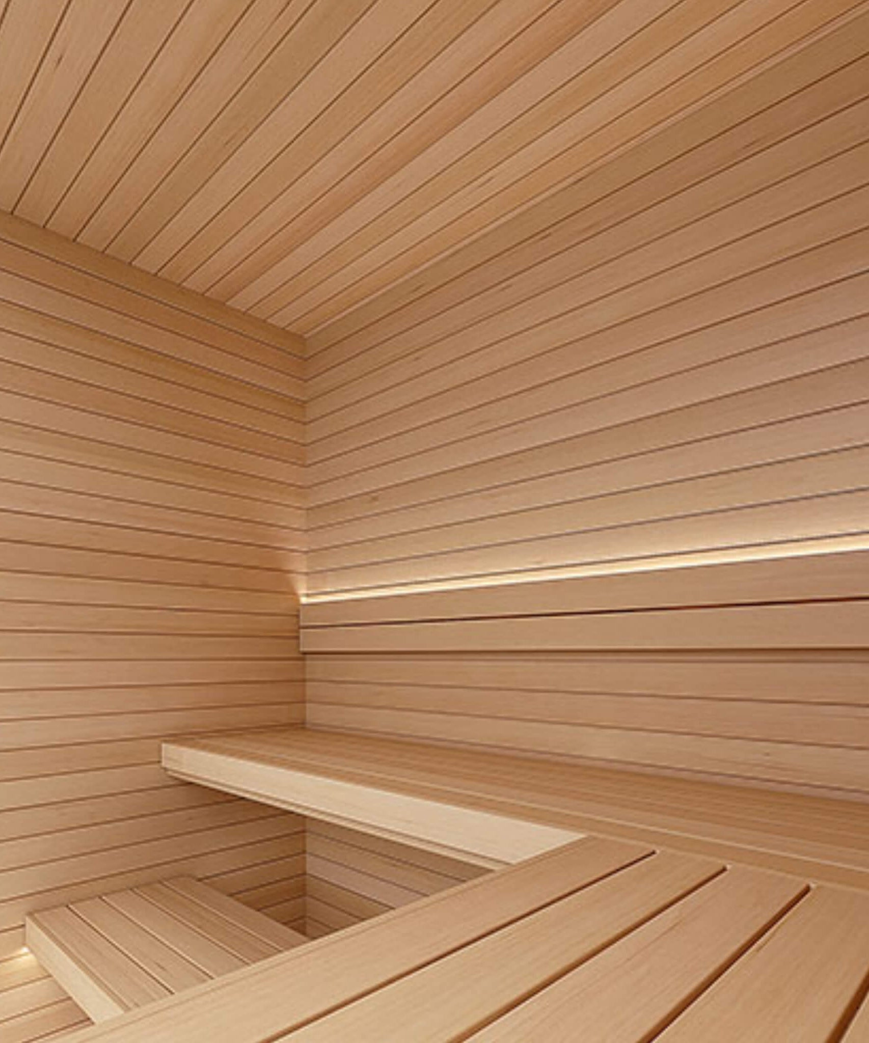 Prosaunas Hemlock 1/2X4 Vertical Grain T&G V2E Sauna Wall Wood [WOOD735] (SAK64039)