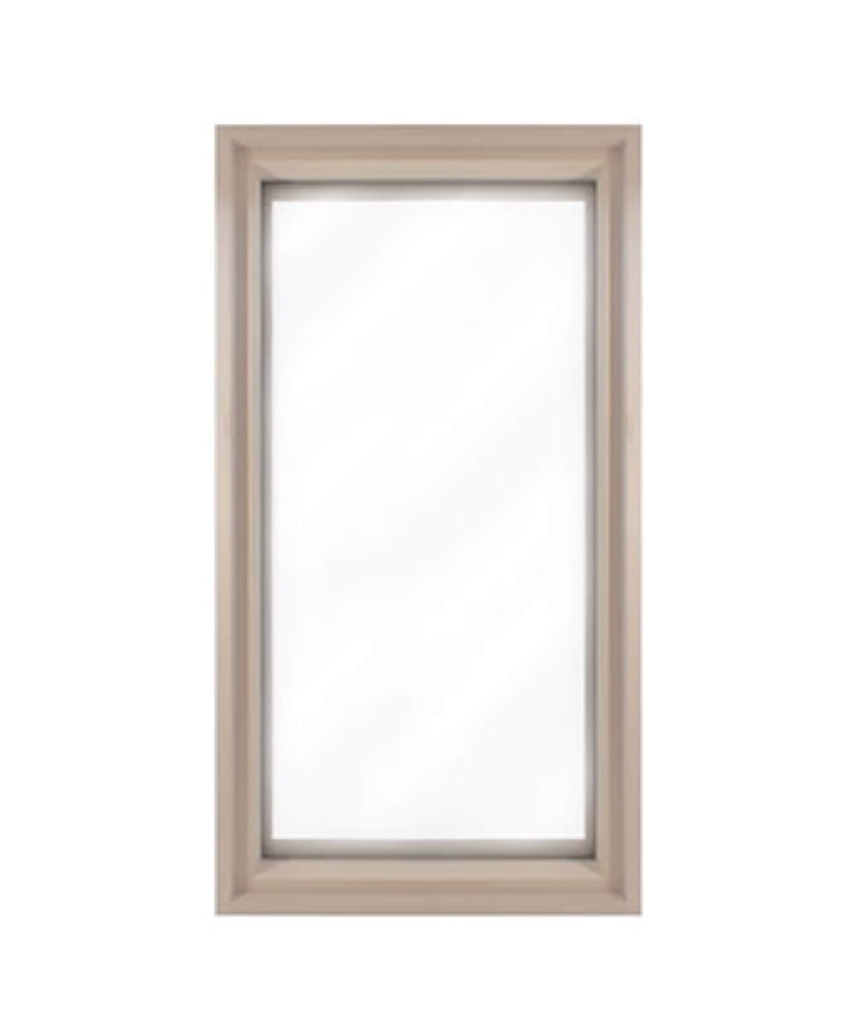 Prosaunas 16X30-Inch Framed Hemlock Tempered Dual Pane Clear Glass Sauna Window (SAK44067)