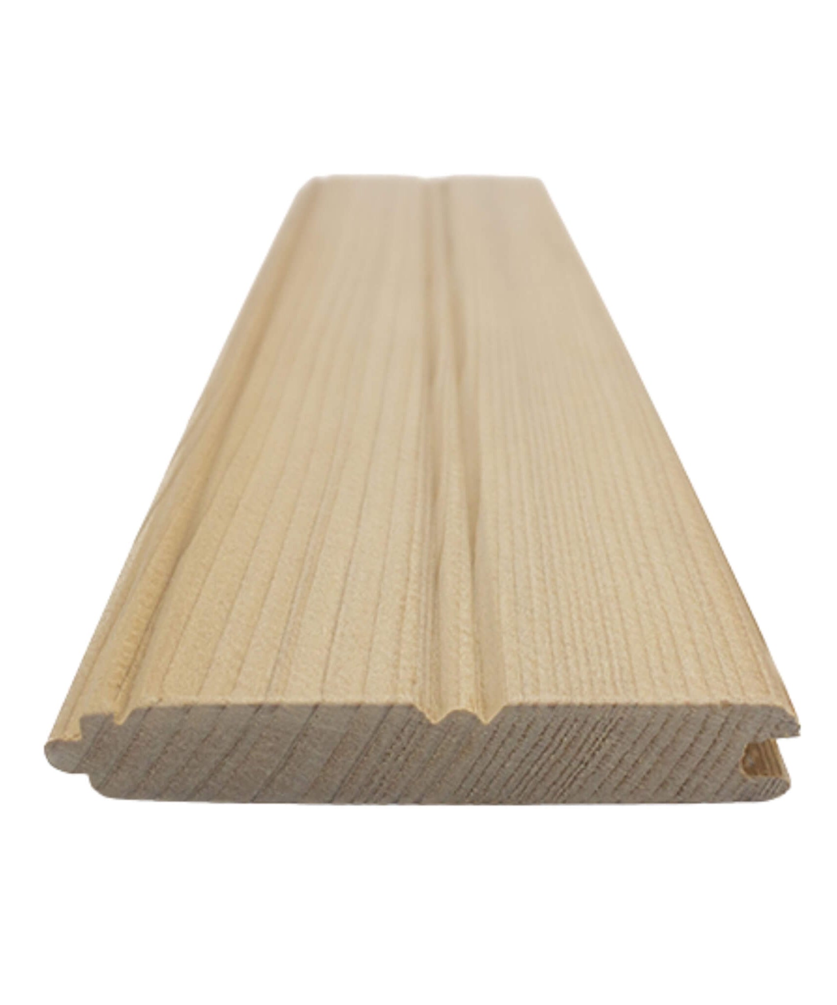 Prosaunas Hemlock 1X4 Vertical Grain T&G V2E Sauna Bench Wood [WOOD631] (SAK97532)