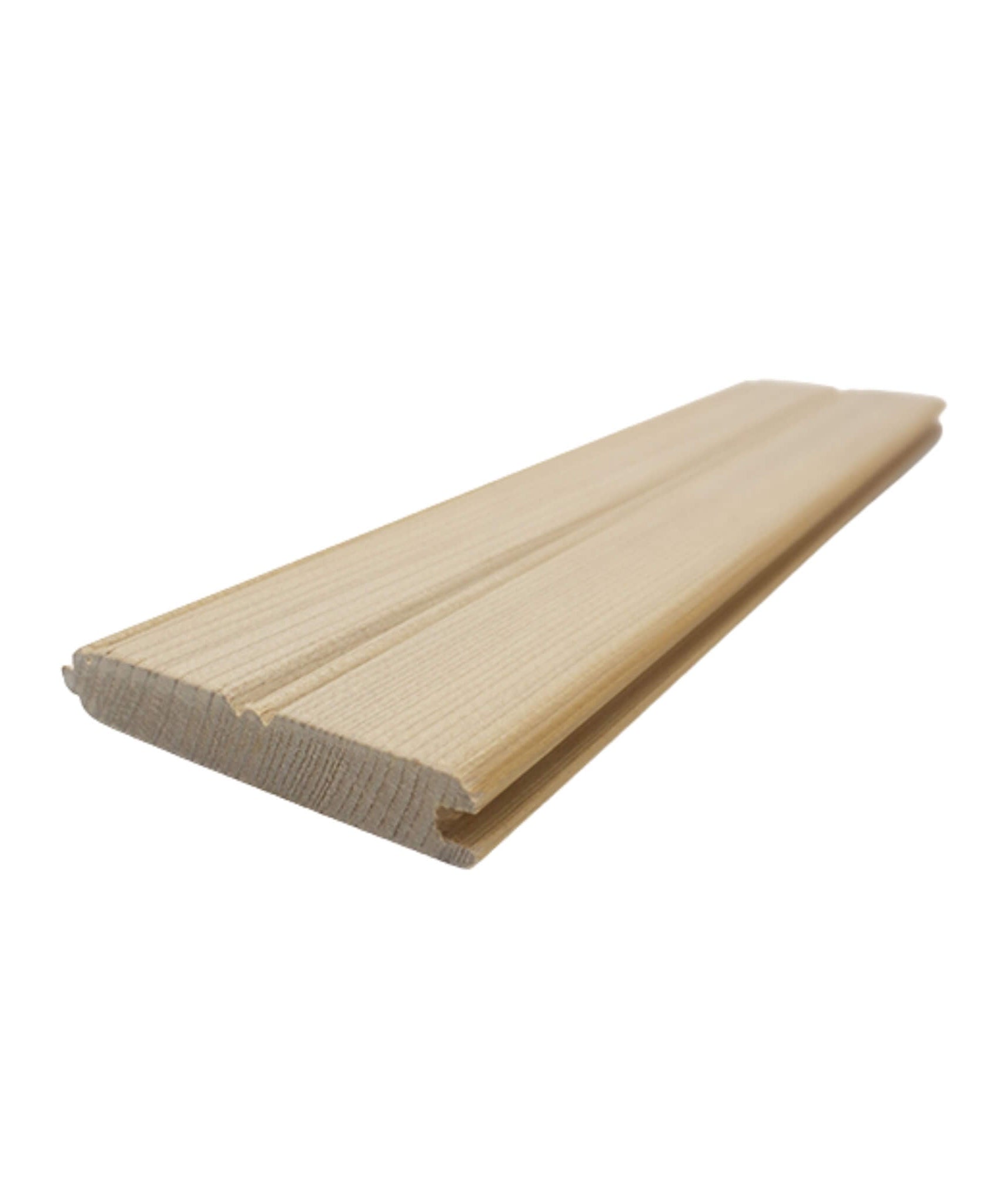 Prosaunas Hemlock 1X4 Vertical Grain T&G V2E Sauna Bench Wood [WOOD631] (SAK97532)