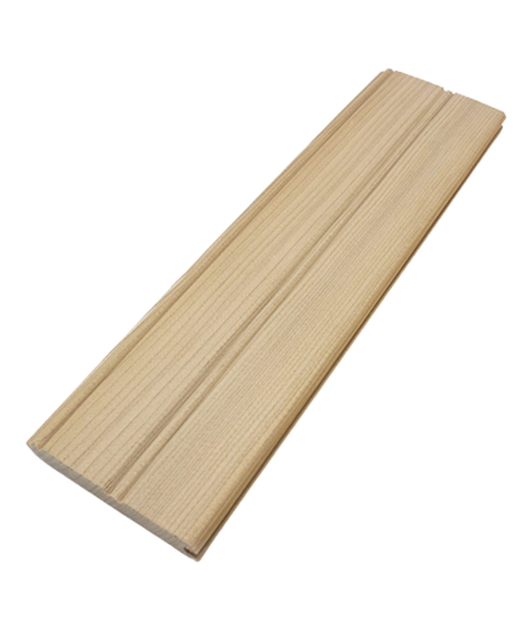 Prosaunas Hemlock 1X4 Vertical Grain T&G V2E Sauna Bench Wood [WOOD631] (SAK97532)