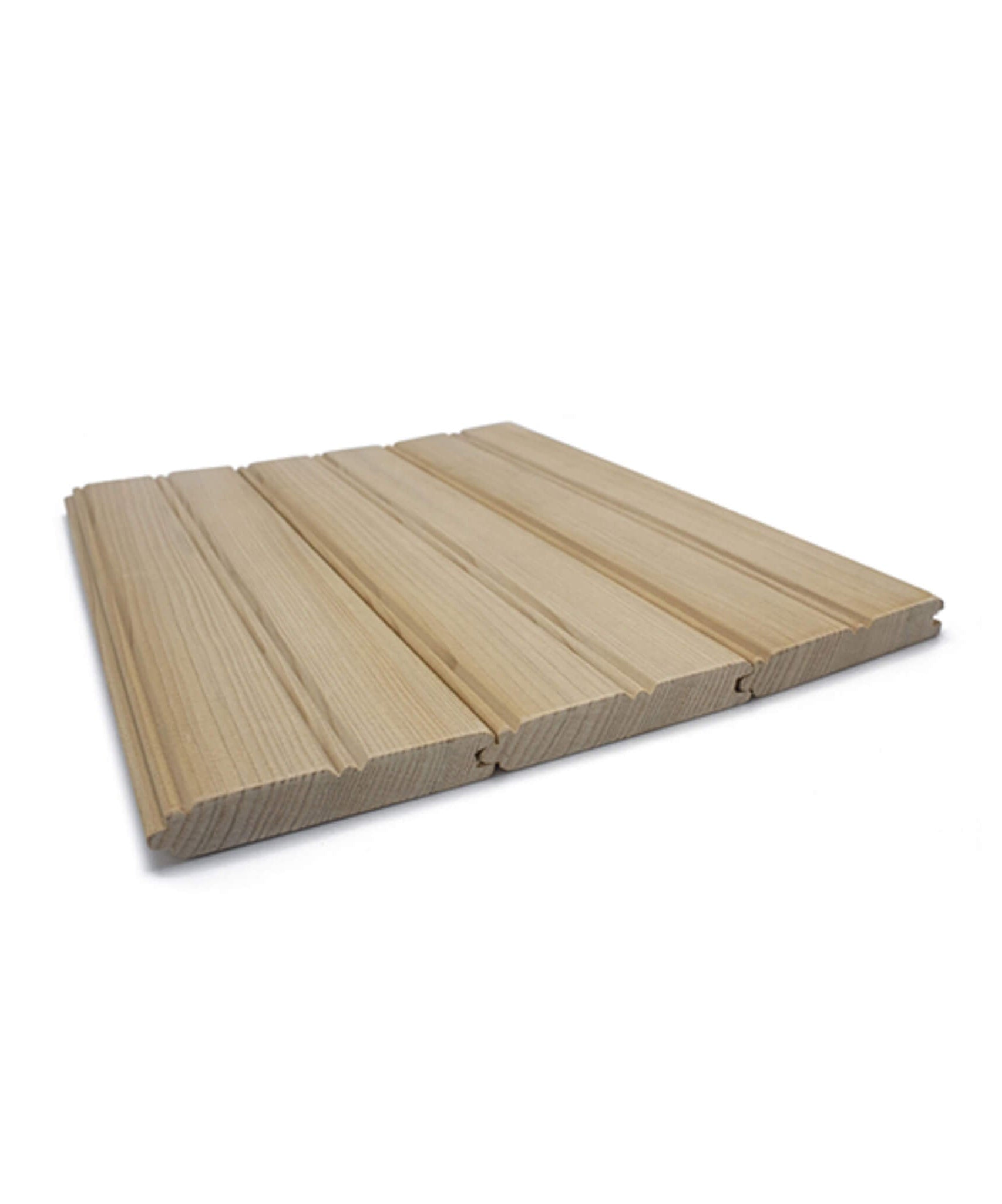 Prosaunas Hemlock 1X4 Vertical Grain T&G V2E Sauna Bench Wood [WOOD631] (SAK97532)