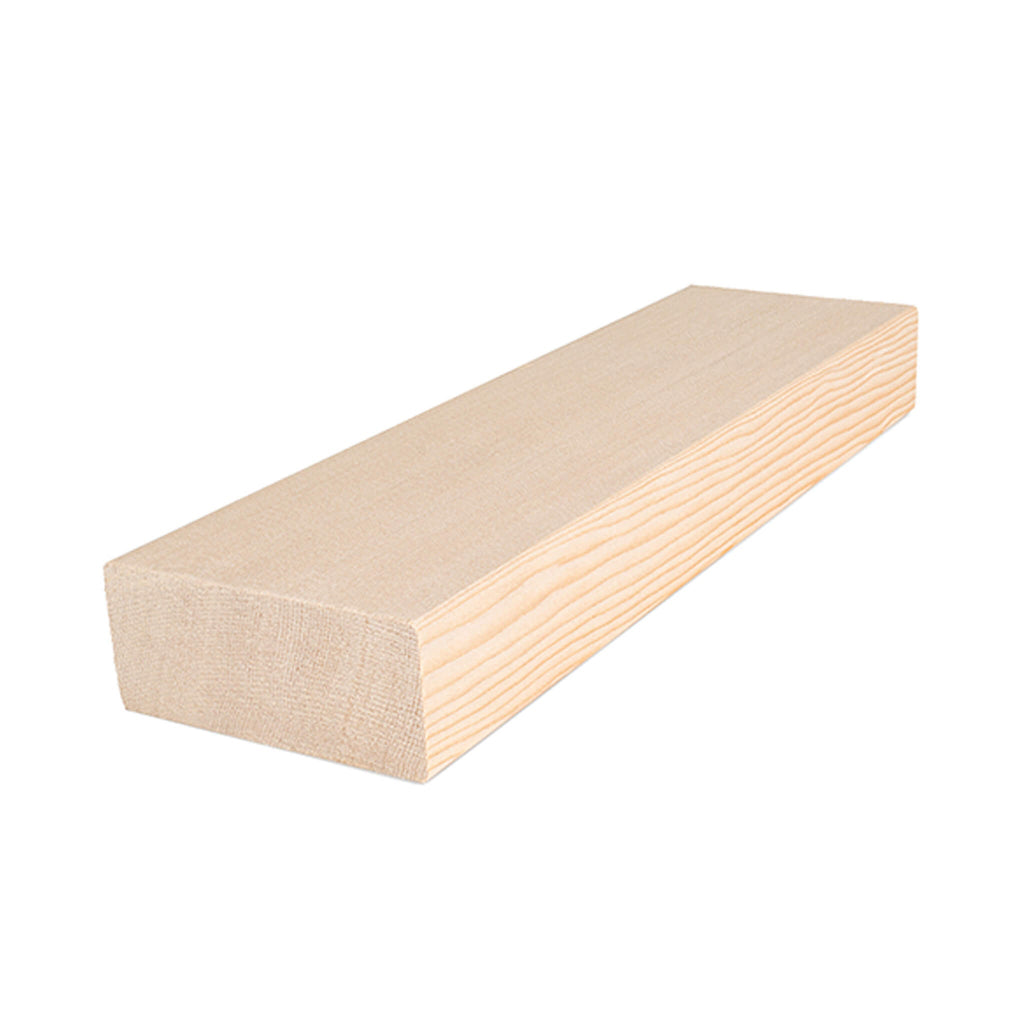 Prosaunas Hemlock 2X4 VG S4SEE Sauna Bench Wood [Untreated] [WOOD630] (SAK29172)