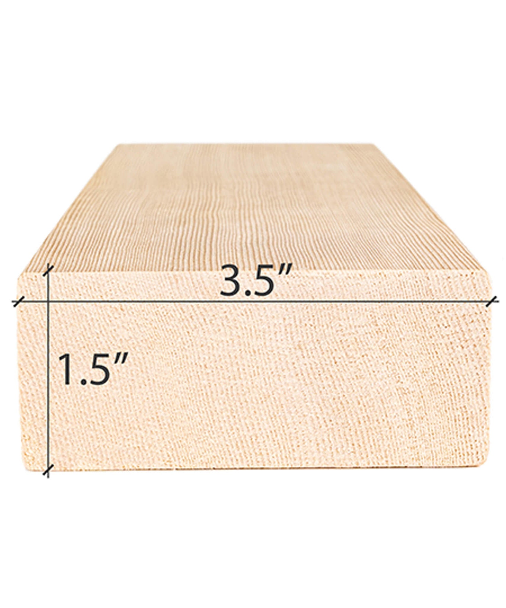 Prosaunas Hemlock 2X4 VG S4SEE Sauna Bench Wood [Untreated] [WOOD630] (SAK29172)