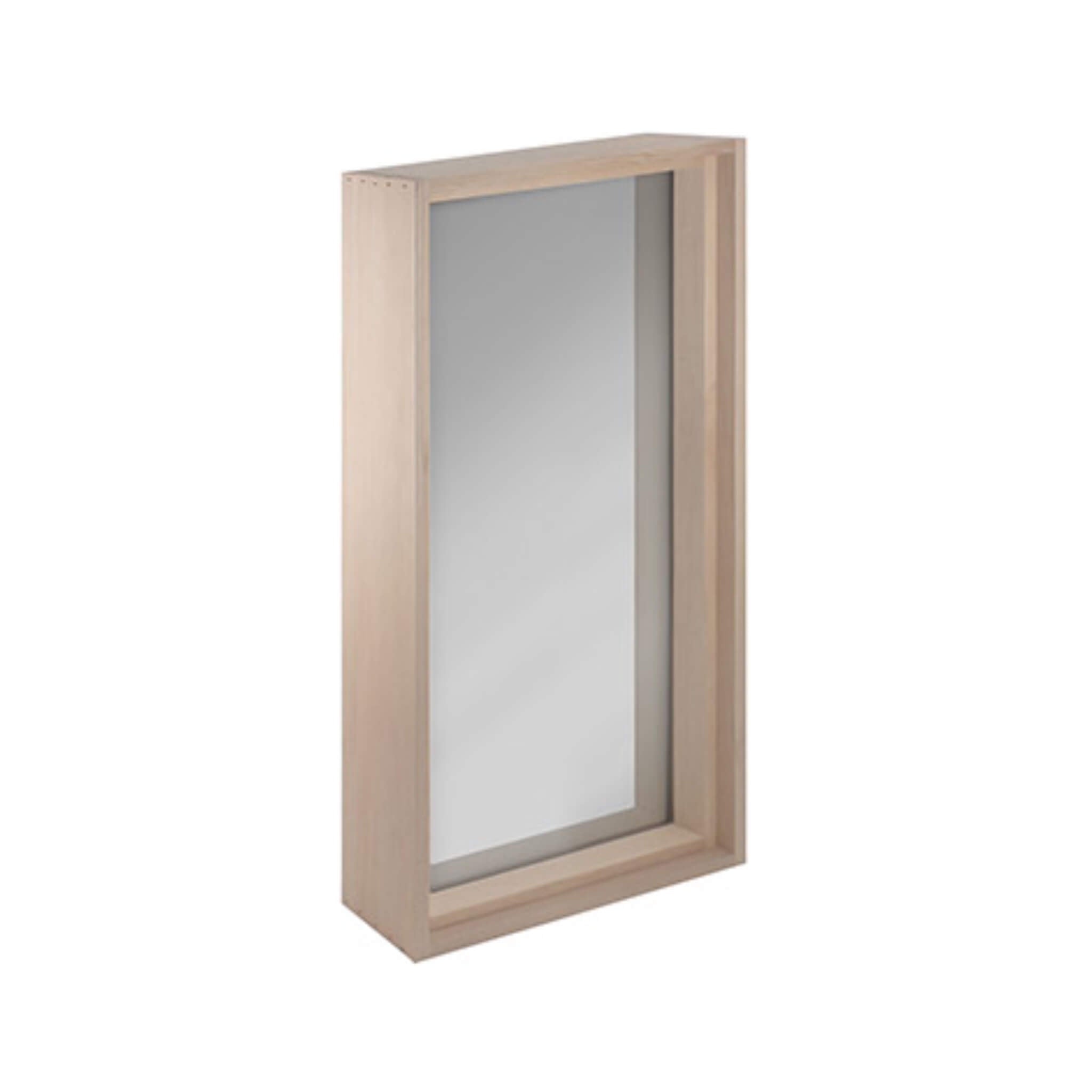 Prosaunas 16X30-Inch Framed Hemlock Tempered Dual Pane Tinted Glass Sauna Window (SAK45231)
