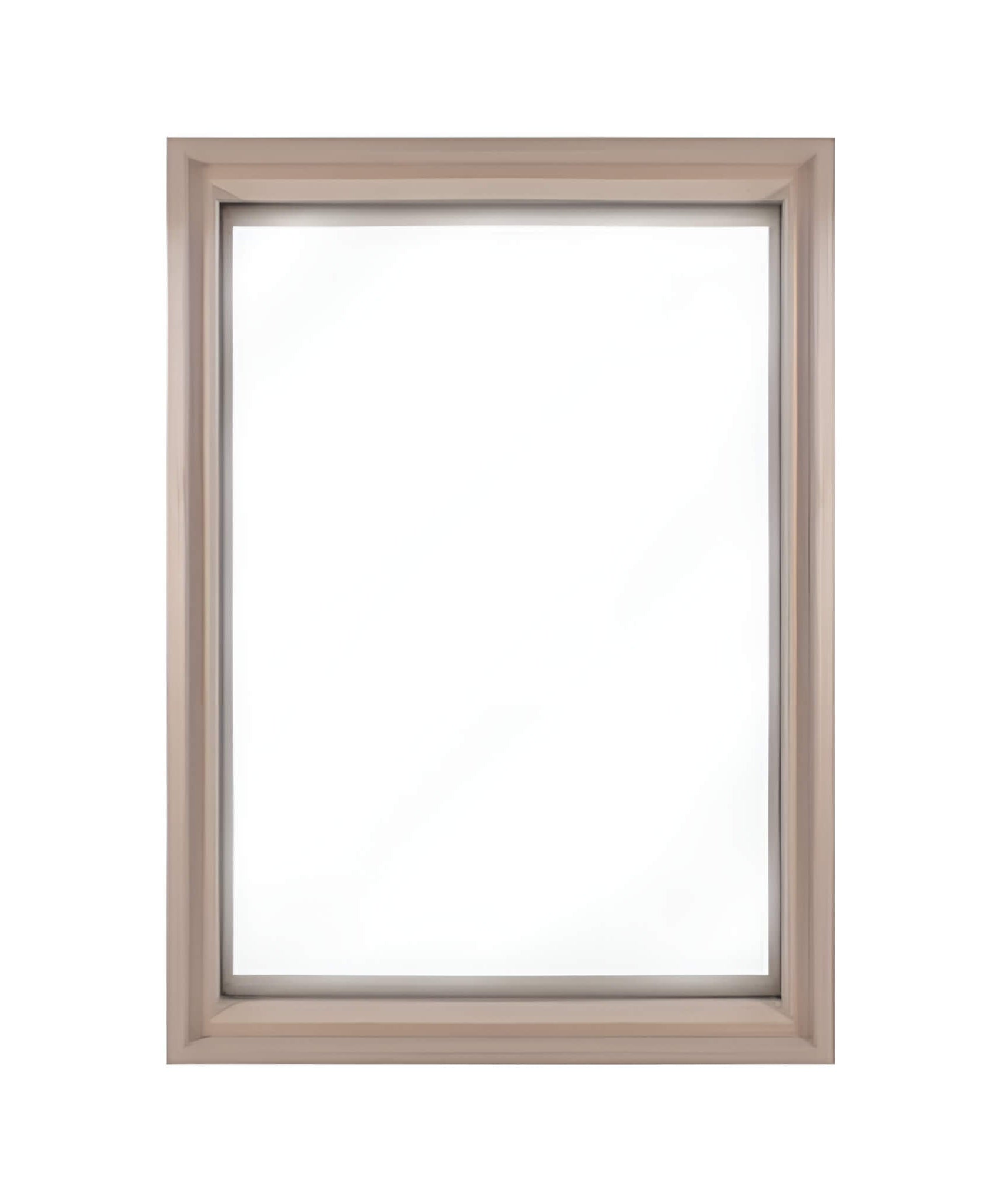 Prosaunas 24X36-Inch Large Framed Dual Pane Clear Glass Sauna Window With Hemlock (SAK66329)