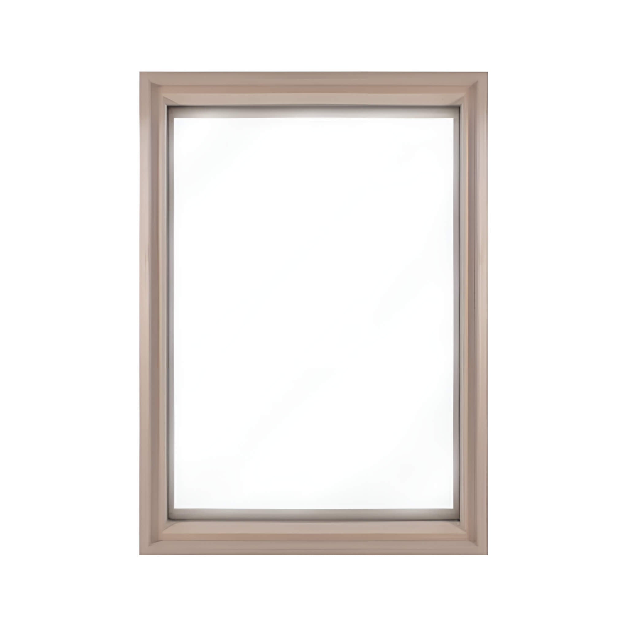 Prosaunas 24X36-Inch Large Framed Dual Pane Clear Glass Sauna Window With Hemlock (SAK66329)