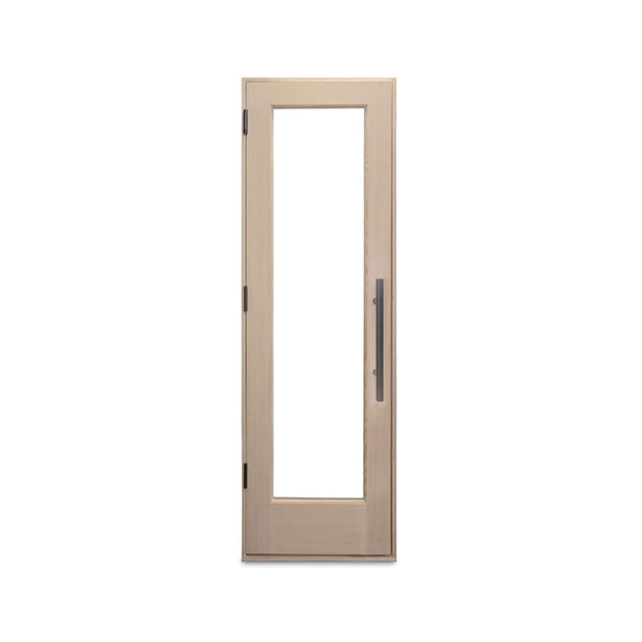 Prosaunas 24X80-Inch Prehung Solid Wood Douglas Fir Sauna Door With Dual-Pane Insulated Glass (SAK25184)