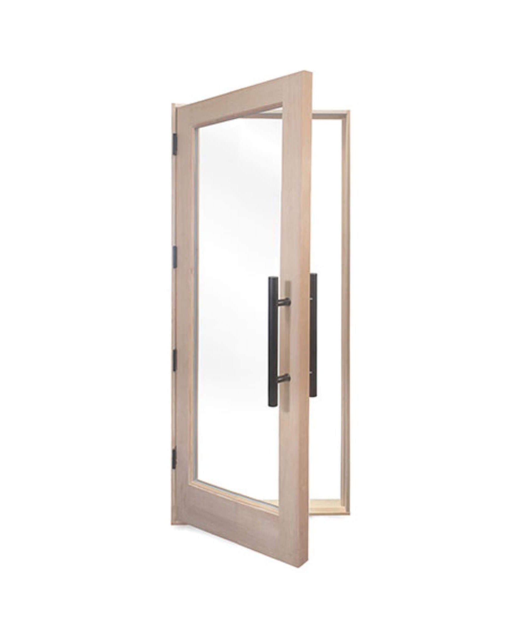Prosaunas 30X80-Inch Prehung Solid Wood Sauna Door With Insulated Glass (SAK37912)