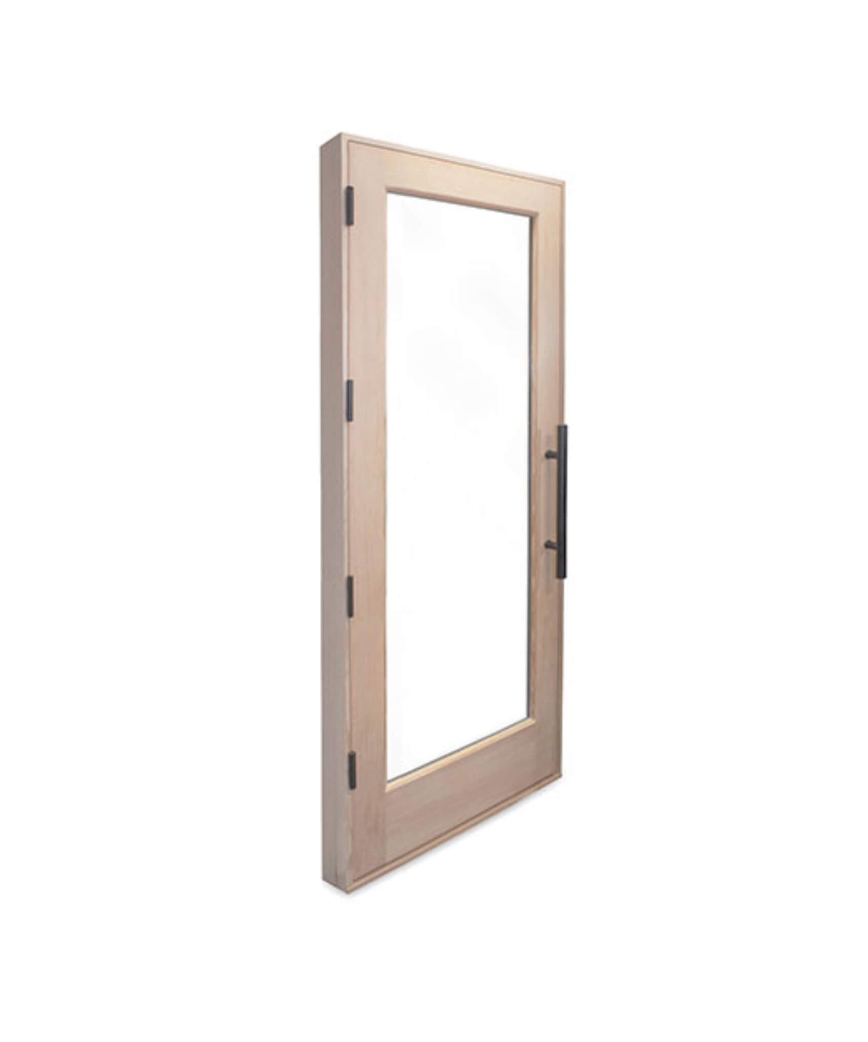 Prosaunas 30X80-Inch Prehung Solid Wood Sauna Door With Insulated Glass (SAK37912)