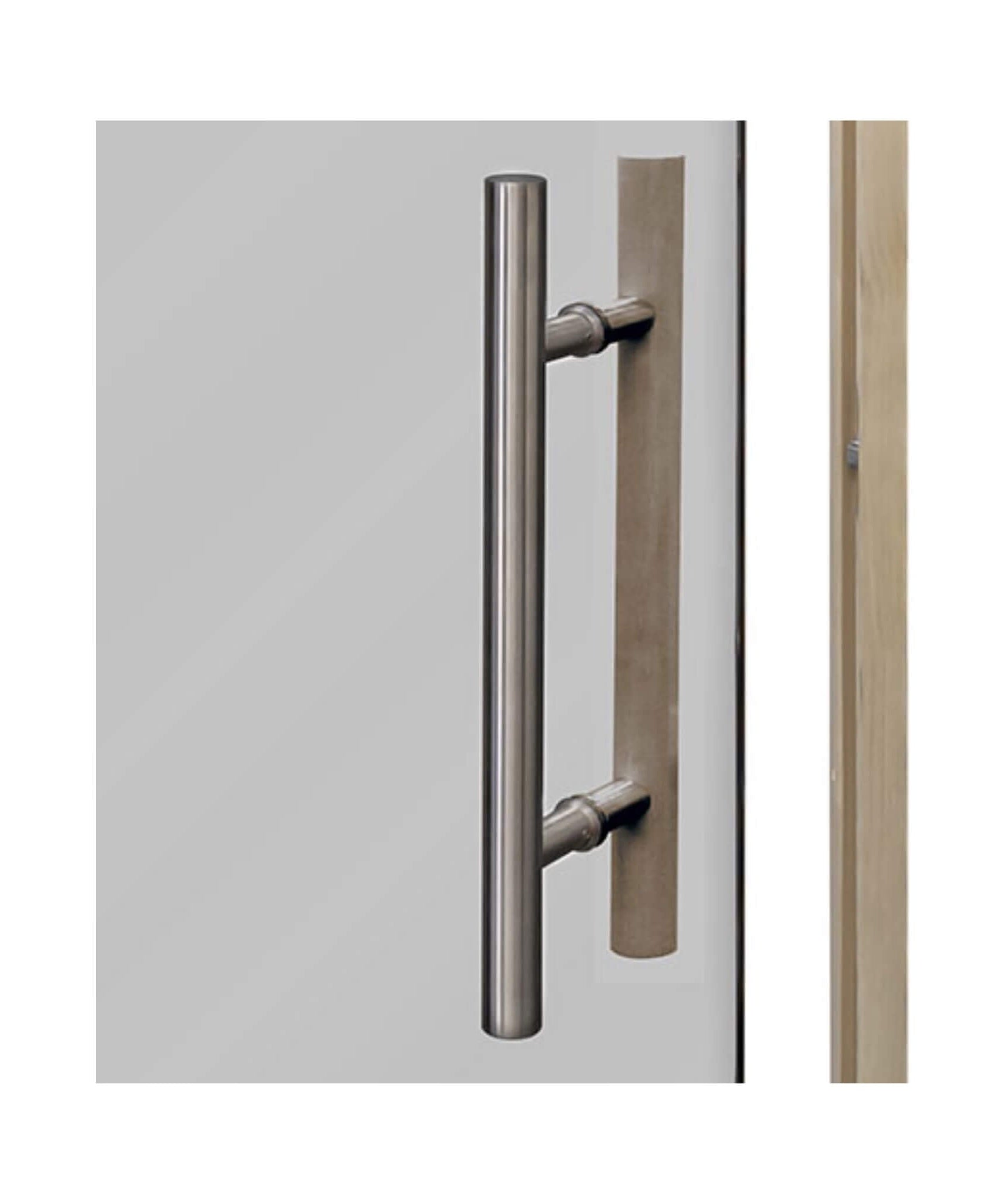 Prosaunas 24X81-Inch Prehung Tinted Glass Sauna Door With Aspen Frame (SAK46019)