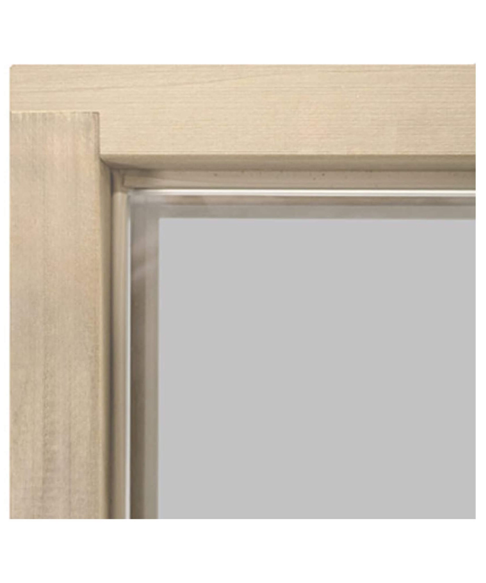 Prosaunas 24X81-Inch Prehung Tinted Glass Sauna Door With Aspen Frame (SAK46019)