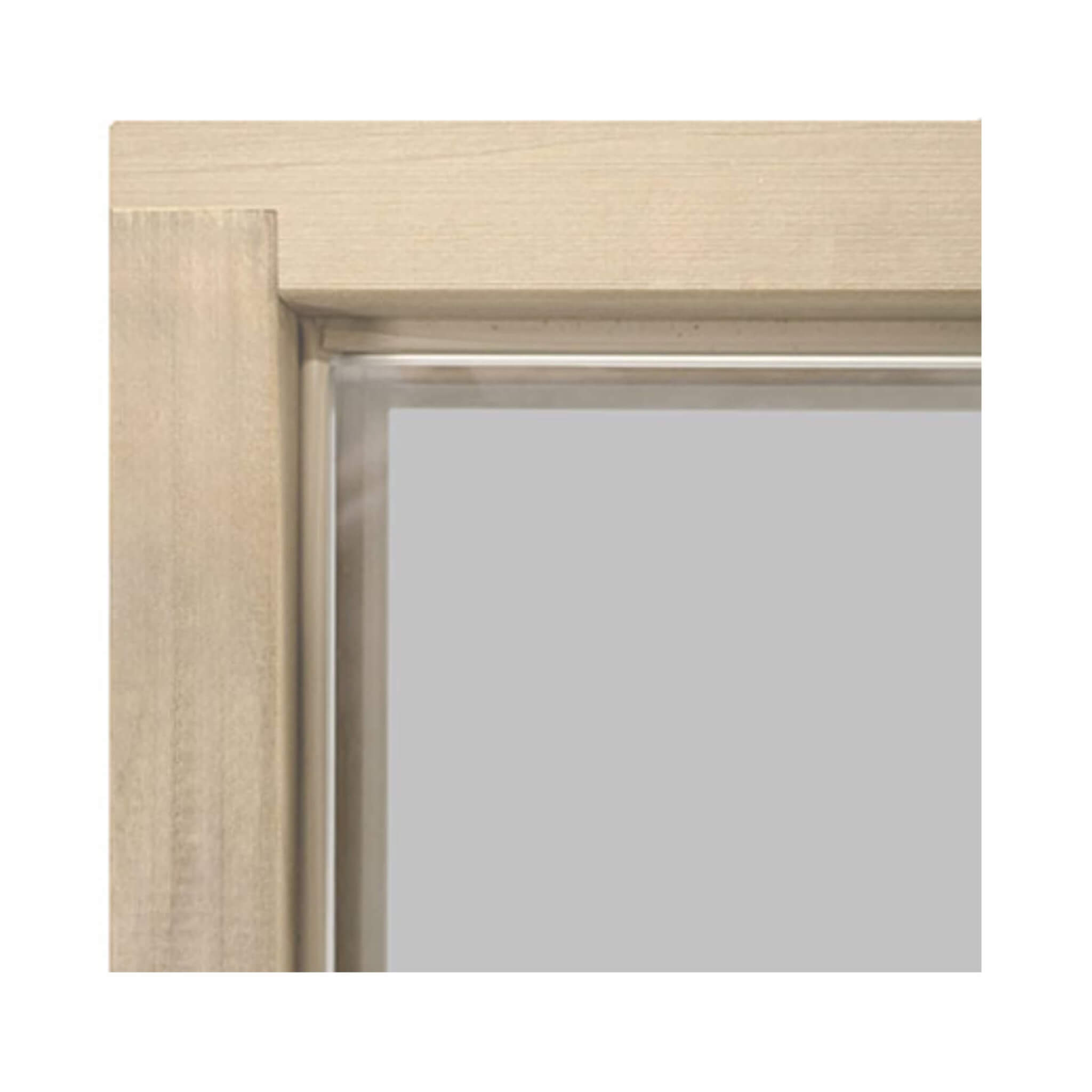 Prosaunas 24X81-Inch Prehung Tinted Glass Sauna Door With Aspen Frame (SAK46019)