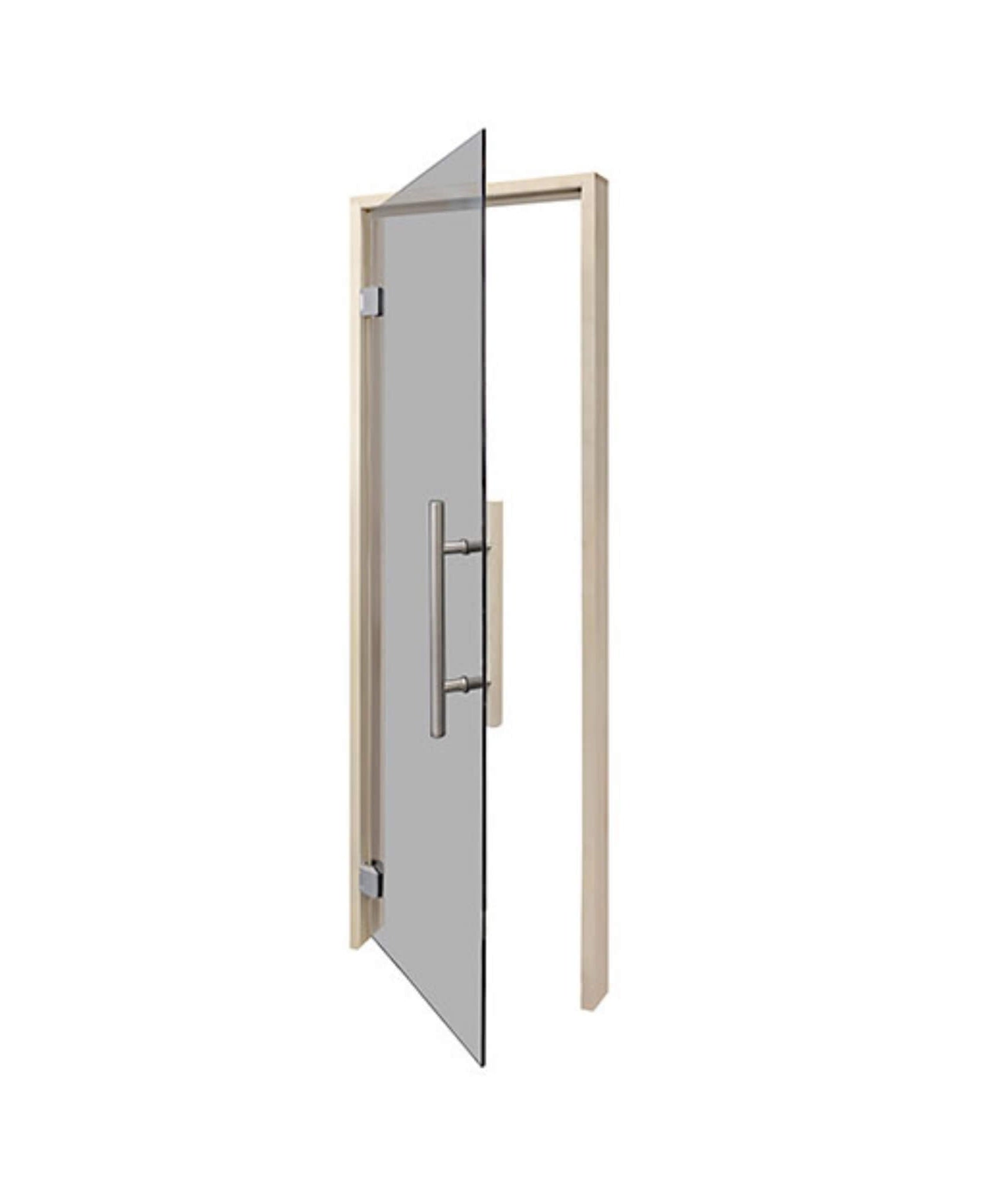 Prosaunas 24X81-Inch Prehung Tinted Glass Sauna Door With Aspen Frame (SAK46019)
