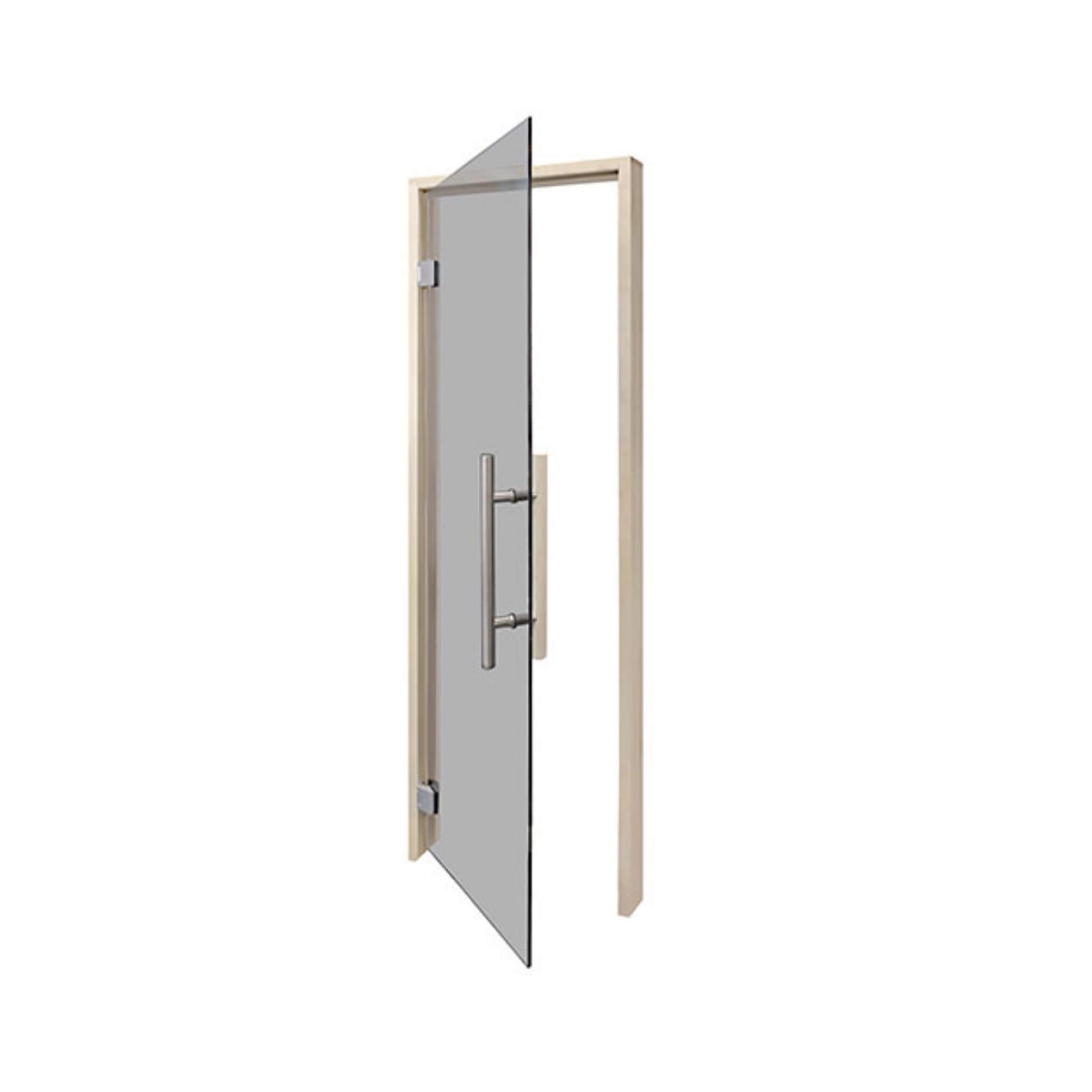 Prosaunas 24X81-Inch Prehung Tinted Glass Sauna Door With Aspen Frame (SAK46019)