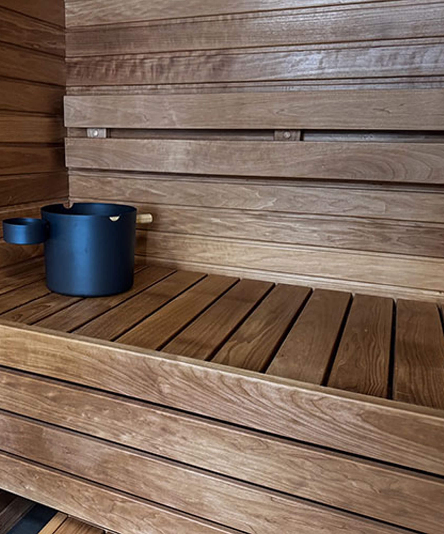 Prosaunas Thermo-Aspen 2X4 S4SEE SHP Sauna Bench Wood (SAK88434)