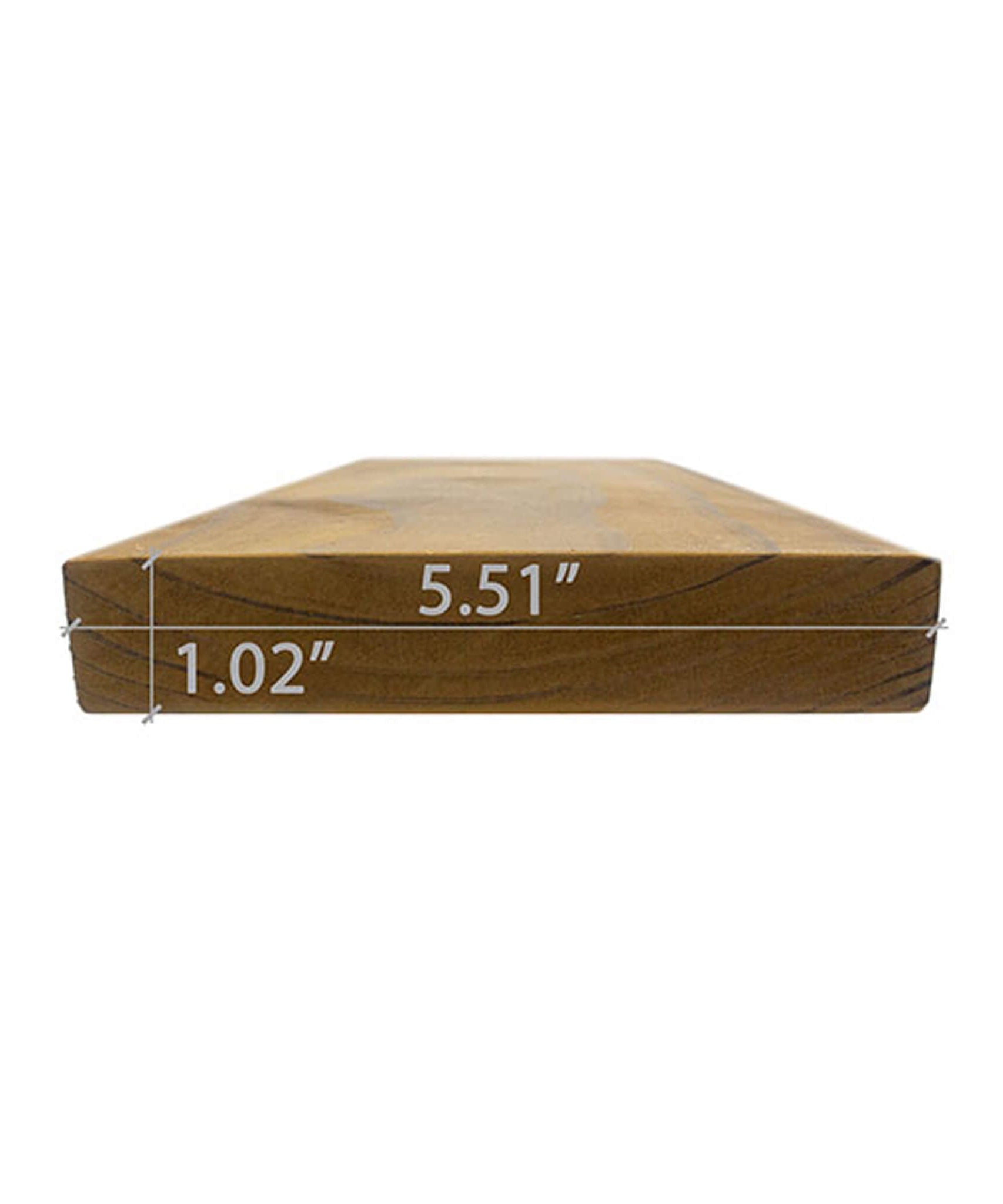 Prosaunas Thermo-Radiata Pine 2X6 S4SEE SHP Bench Wood (SAK13060)