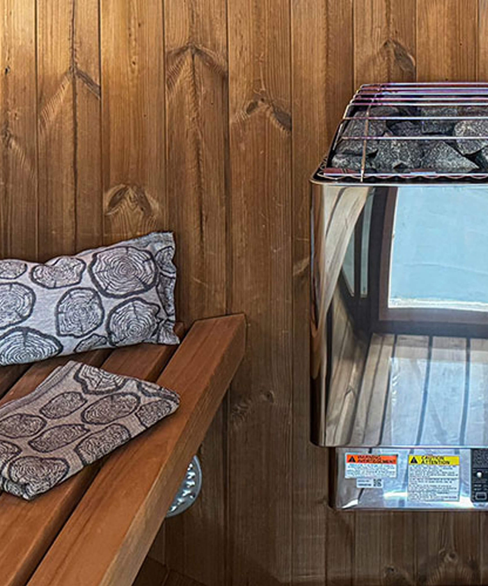 Prosaunas Thermo-Spruce 1X4 T&G STS4 Sauna Wall Wood (SAK38416)