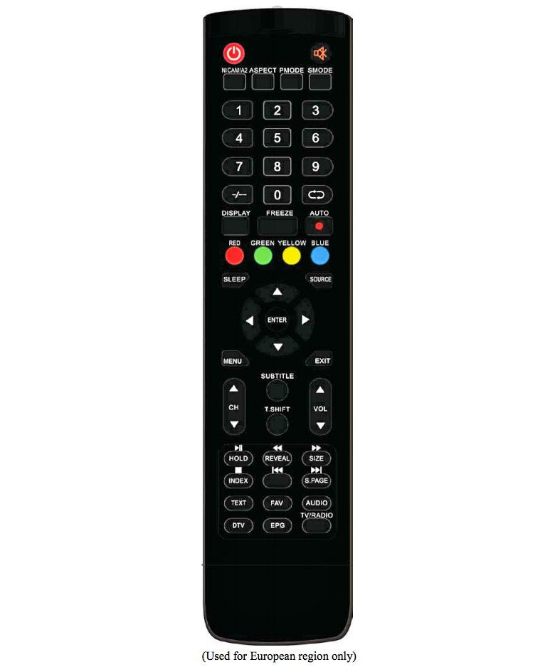Proscan PLDED3273UK TV Remote Control