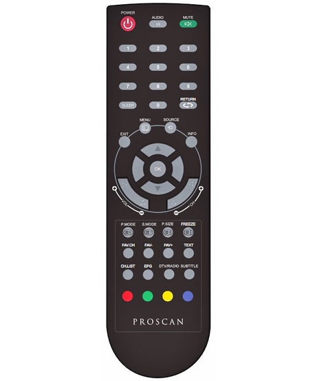 Proscan PLDED4616UK TV Remote Control