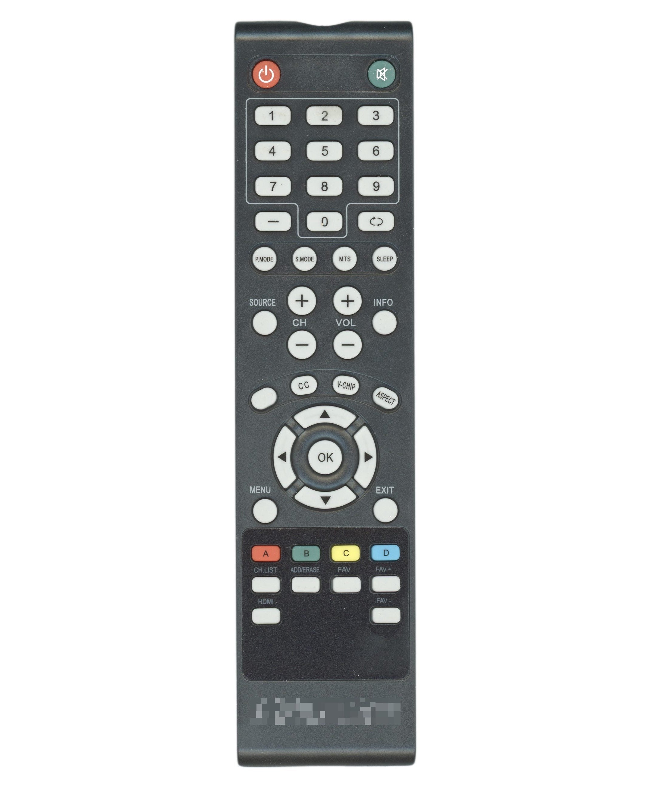 Proscan PLED24AJREM TV Remote Control
