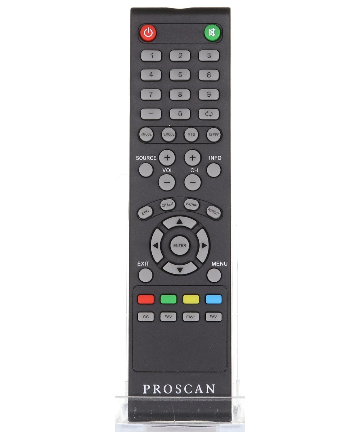 Proscan PROSCANPL1.0 TV Remote Control