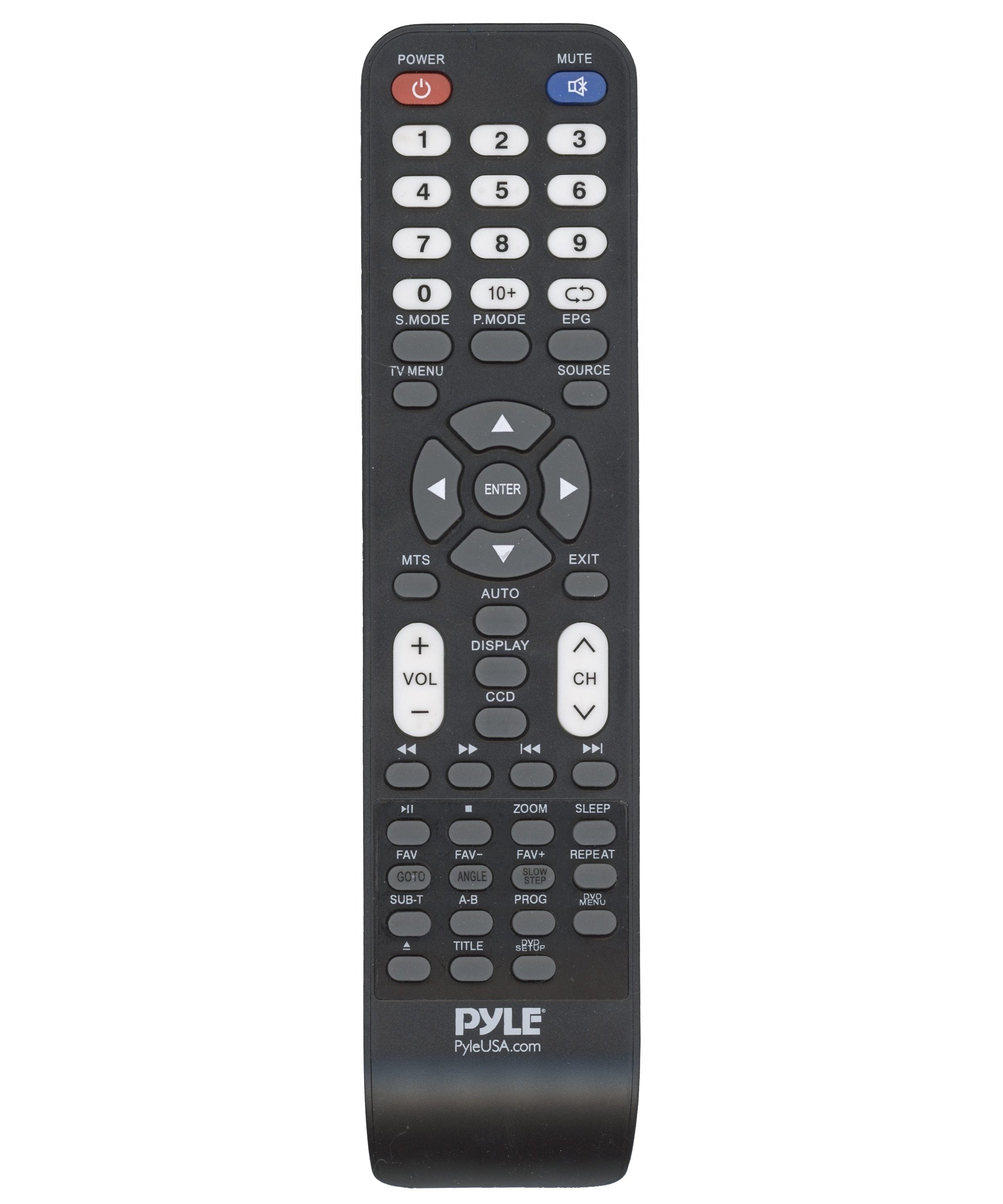 Pyle PTVDED001 TV/DVD Remote Control