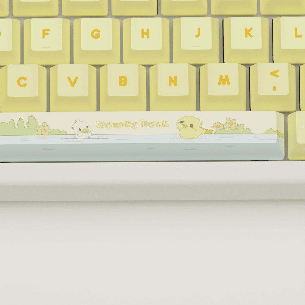 Quacky Duck Design Keycaps and Mechanical Keyboard