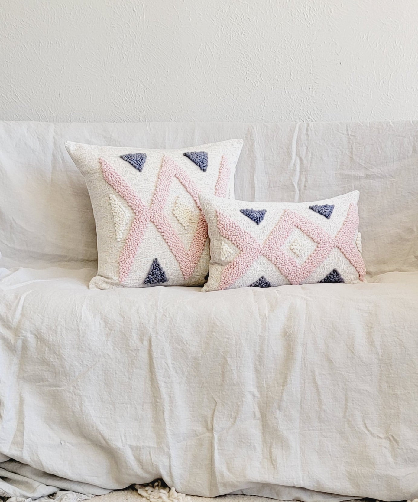 Quartz Cross Throw Pillow