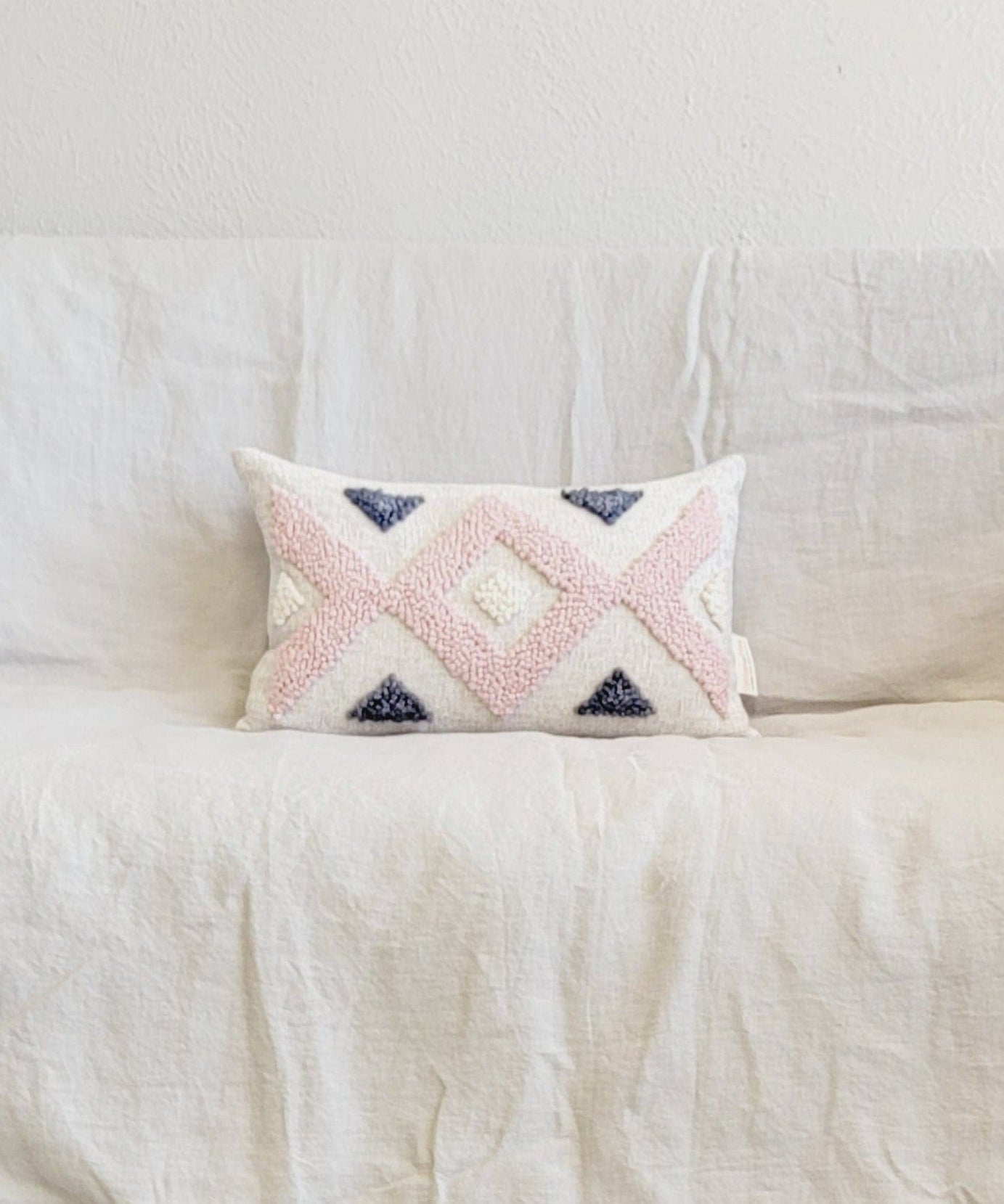 Quartz Cross Throw Pillow
