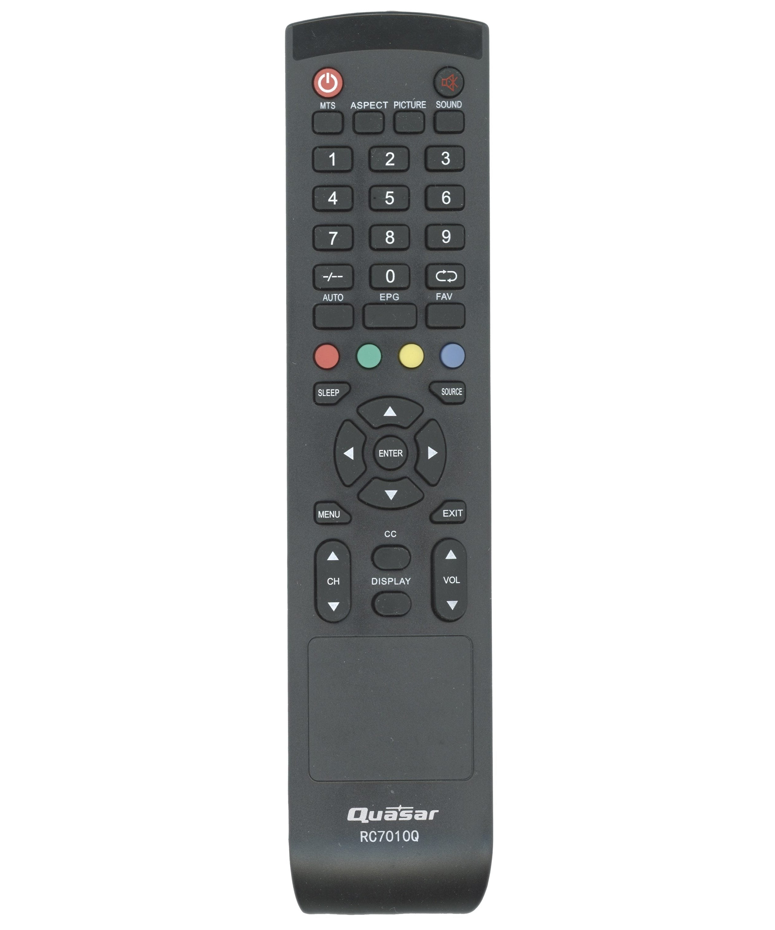 Quasar RC7010Q TV Remote Control