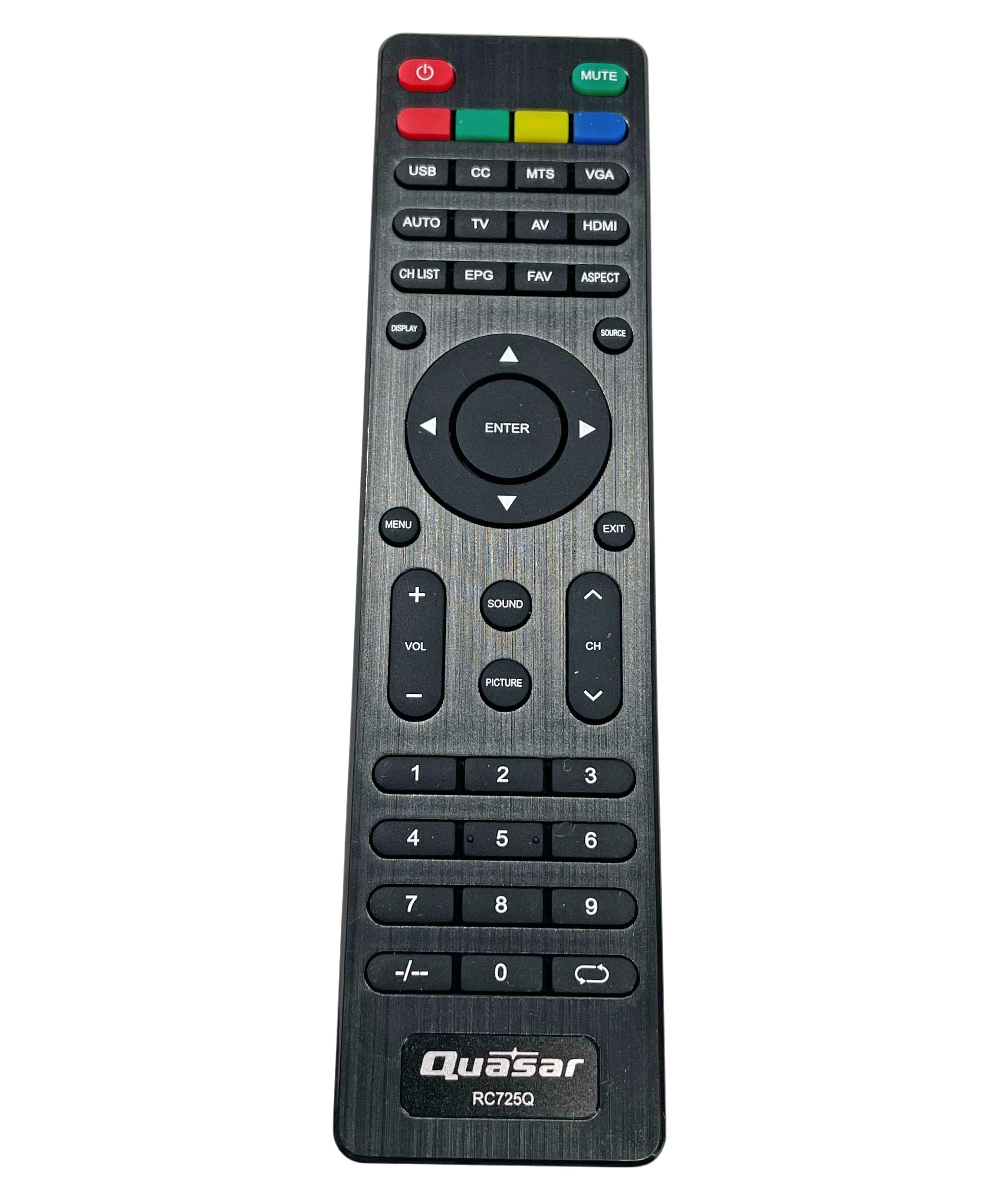 Quasar RC725Q TV Remote Control