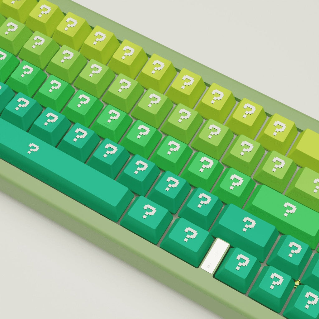 Question Design Keycaps and Mechanical Keyboard