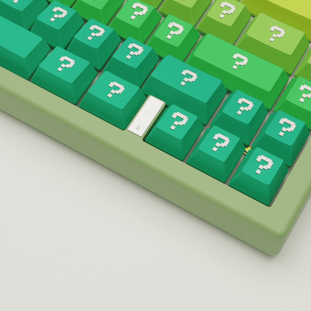 Question Design Keycaps and Mechanical Keyboard