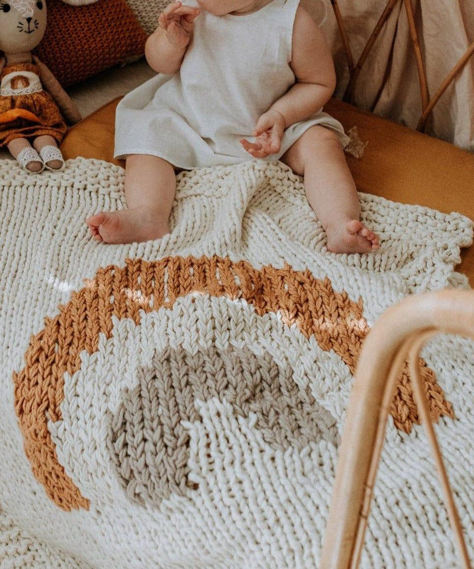 Mini Rainbow Blanket