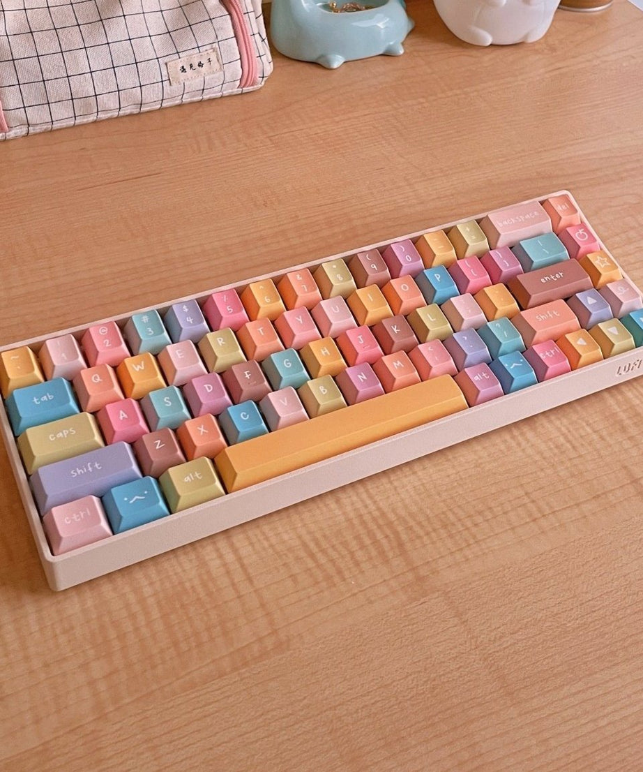 Rainbow Candy Keycaps | Designed by sleepy.tofu