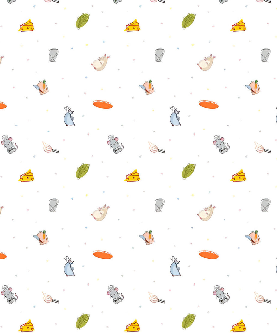 Ratatoille Themed Baby Room Curtain