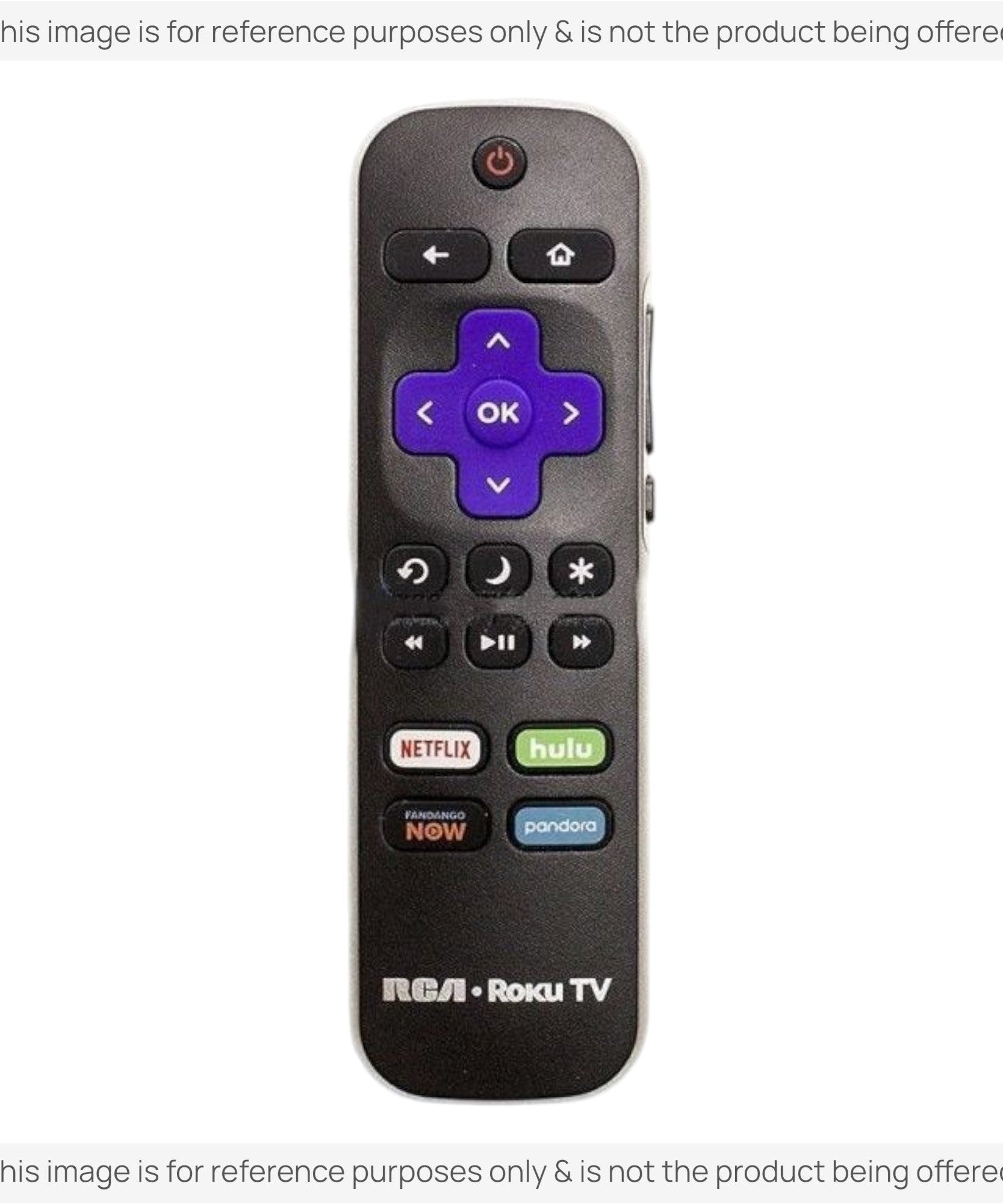Substitute for RCA 101018E0006 Roku TV Remote Control [RRLF16]