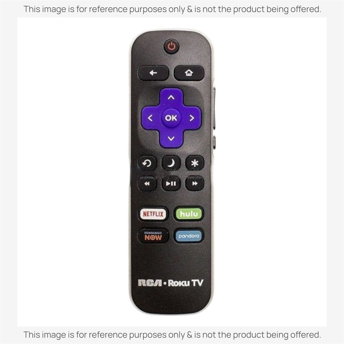 Substitute for RCA 101018E0006 Roku TV Remote Control [RRLF16]