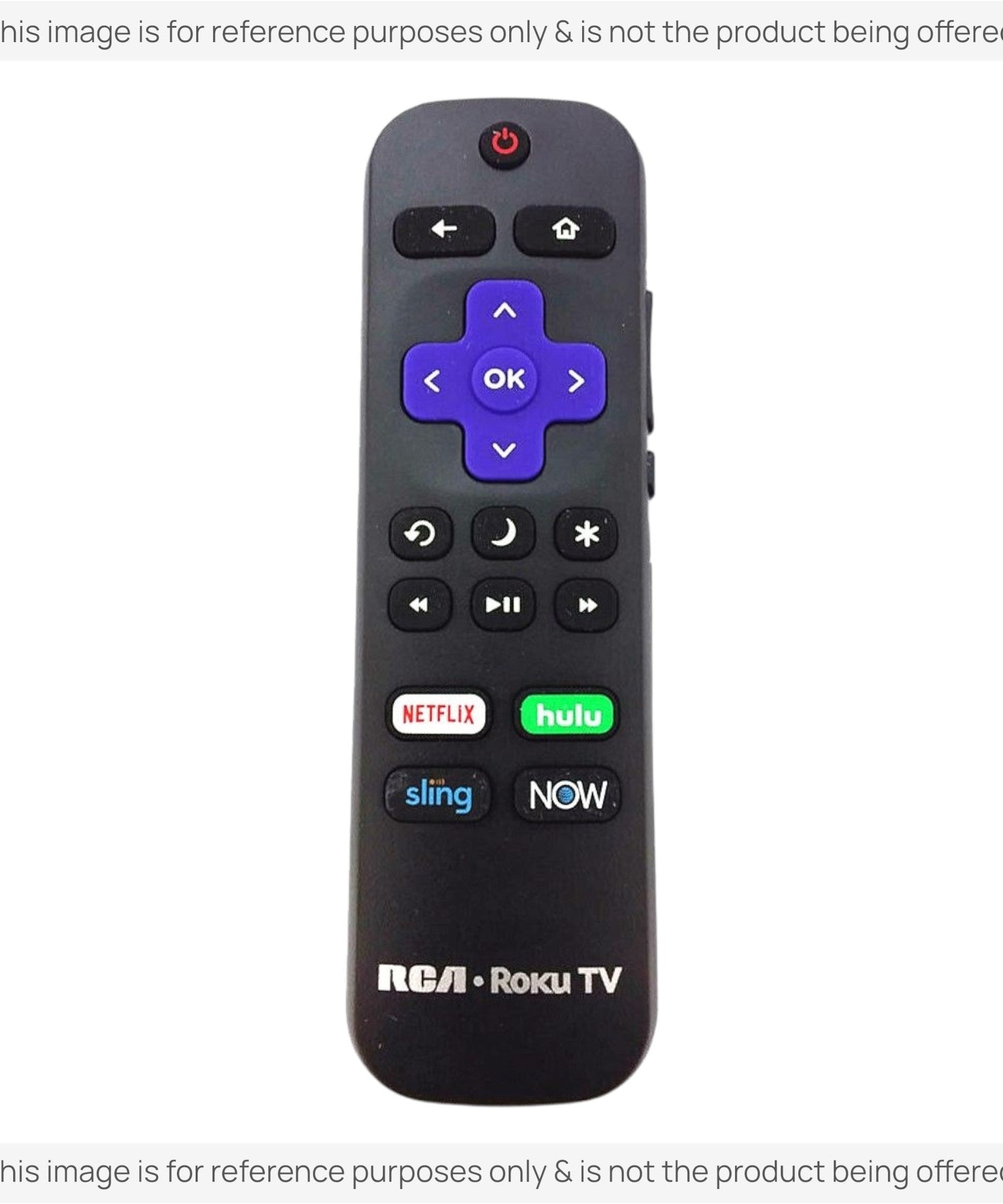 Substitute for RCA 101018E0019 2019 ROKU TV Remote Control [RRLF16]