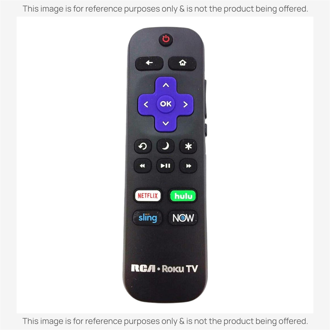 Substitute for RCA 101018E0019 2019 ROKU TV Remote Control [RRLF16]