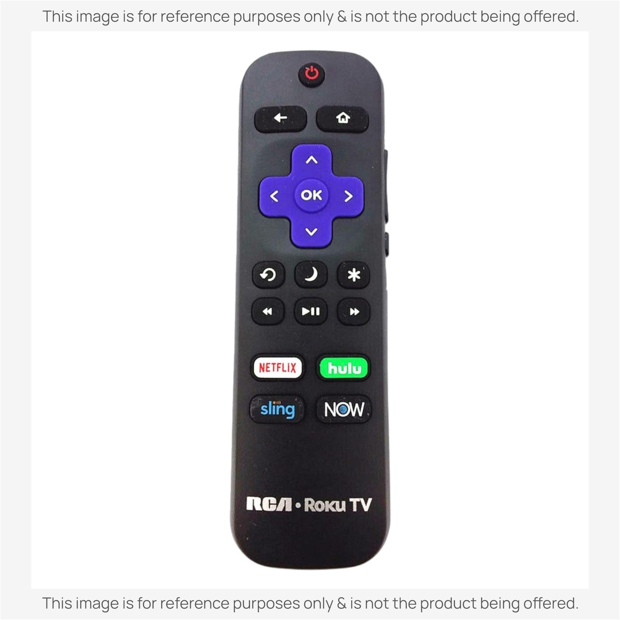 Substitute for RCA 101018E0019 2019 ROKU TV Remote Control [RRLF16]