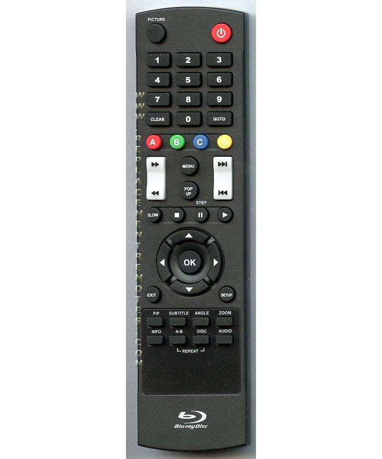 RCA BRC3108 Blu-ray Remote Control