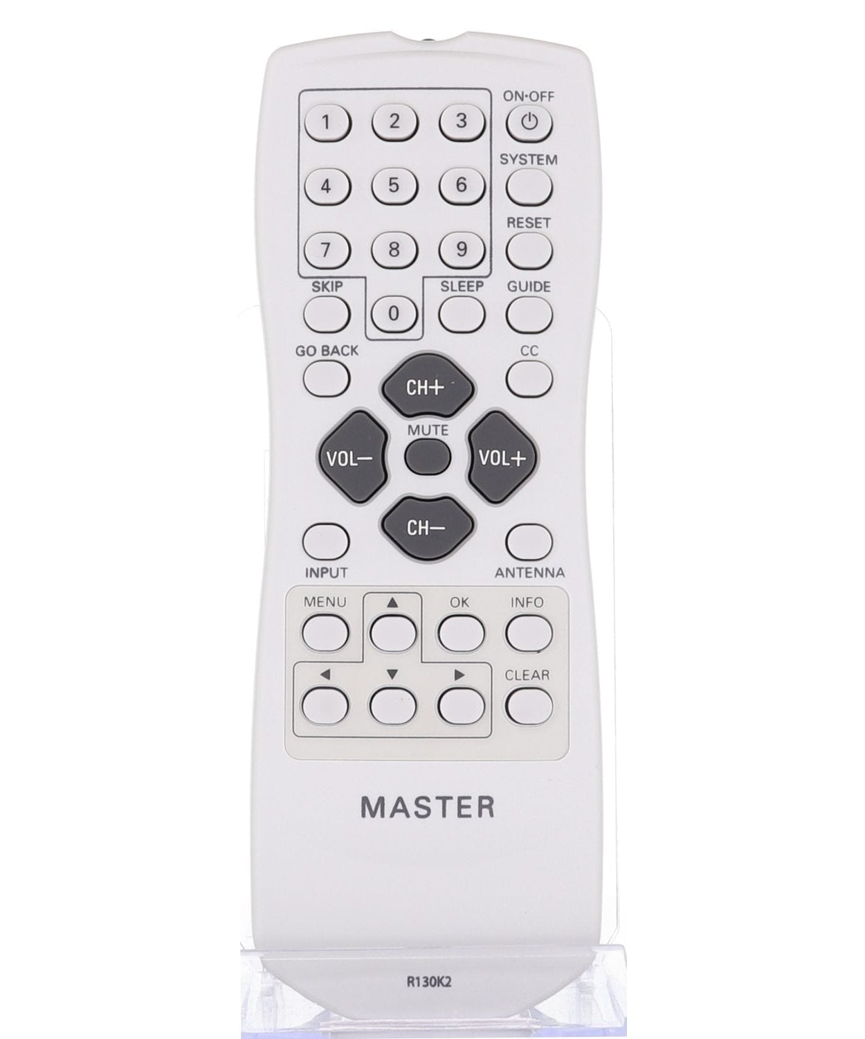 RCA R130K2 MASTER TV Remote Control for CT & DE Series - R130K2