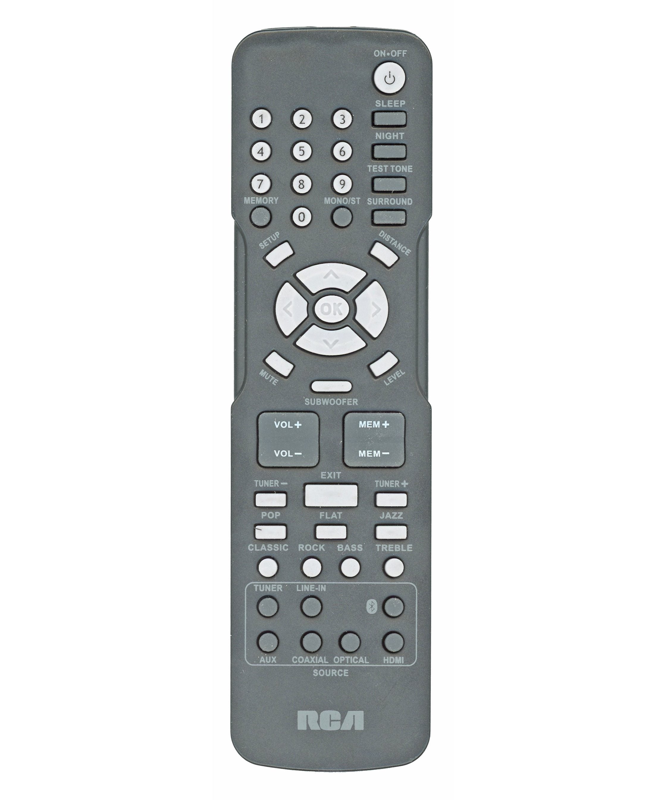RCA RCR192AB2 Home Theater Remote Control