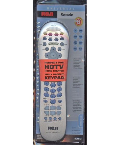 Substitute for RCA RCR812 Advanced Universal Remote Control [RRU401]