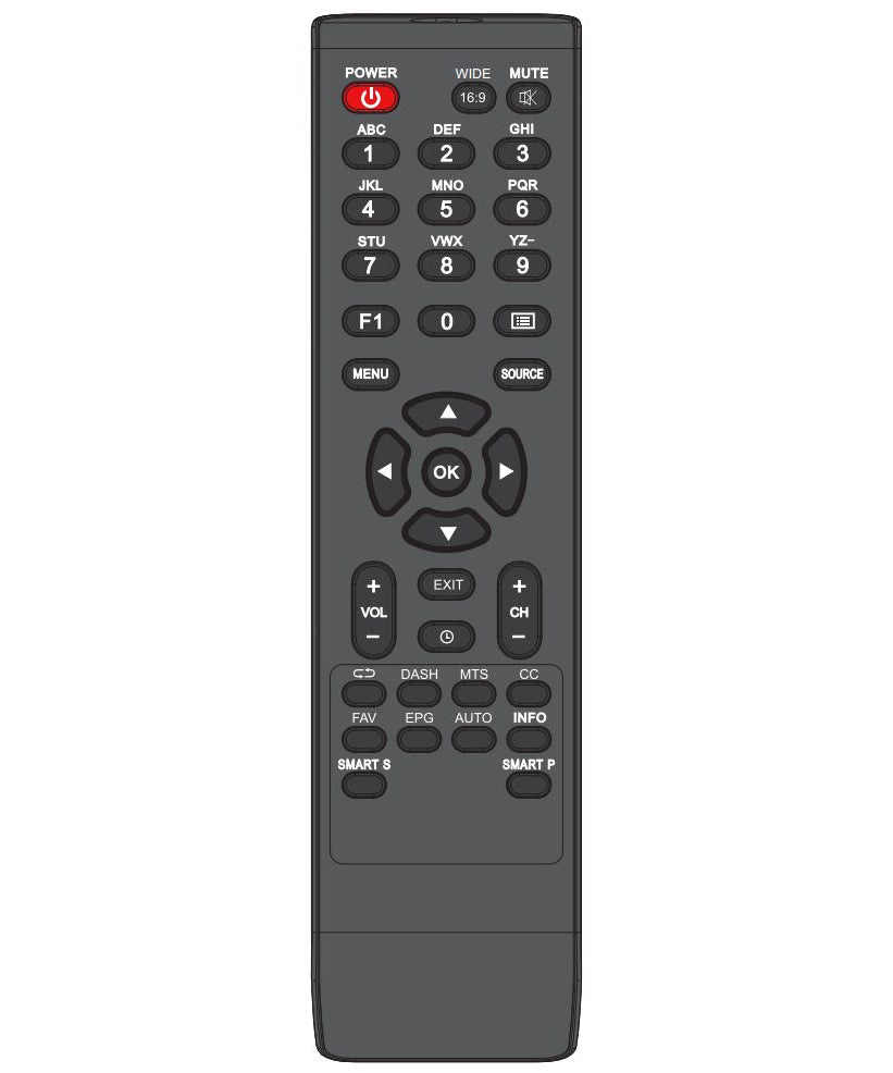 RCA RLC3257BREM TV Remote Control