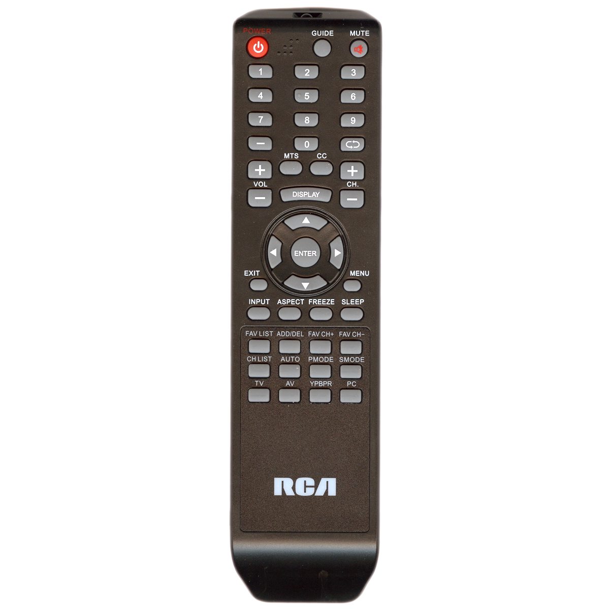 RCA RLDED3955ABrem TV Remote Control
