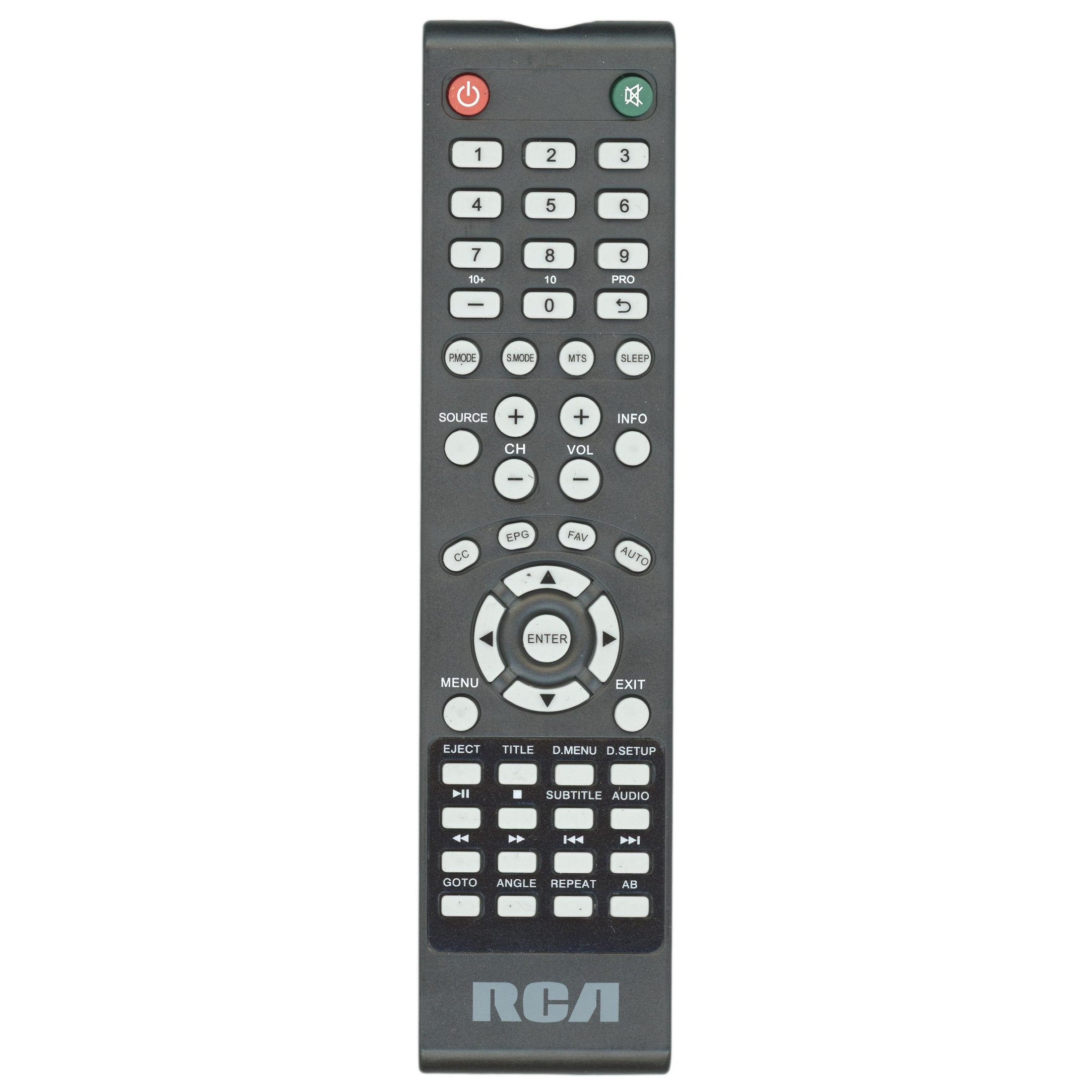 RCA RLDEDV4001Arem TV/DVD Remote Control