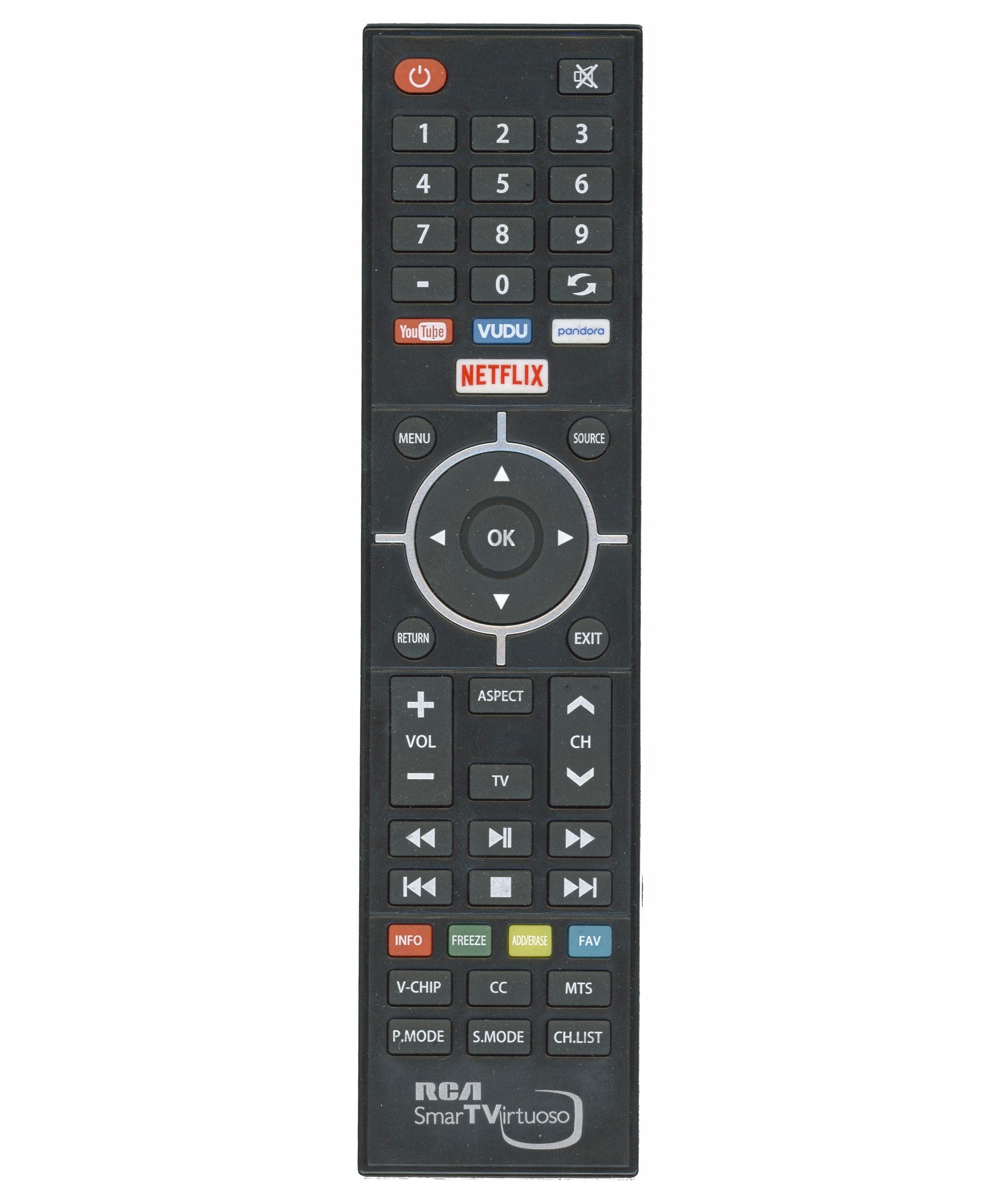 RCA SmarTVirtuoso TV Remote Control - RNSMU5536REM